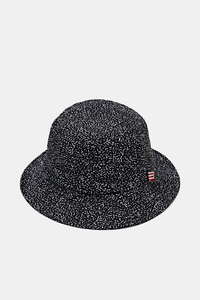 Twill bucket hat, BLACK, detail image number 0