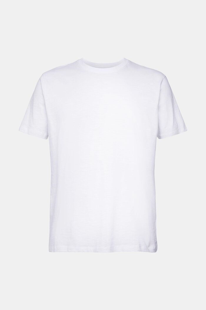 Jersey T-shirt, 100% katoen, WHITE, detail image number 5