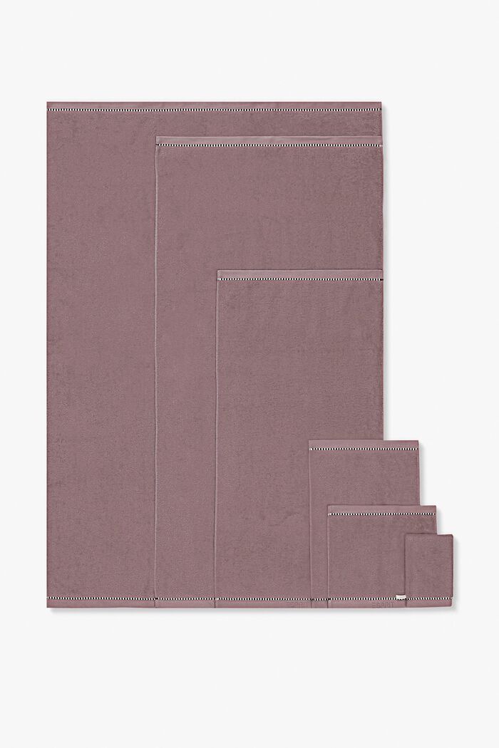 À teneur en TENCEL™ : la collection de serviettes en tissu éponge, DUSTY MAUVE, detail image number 0