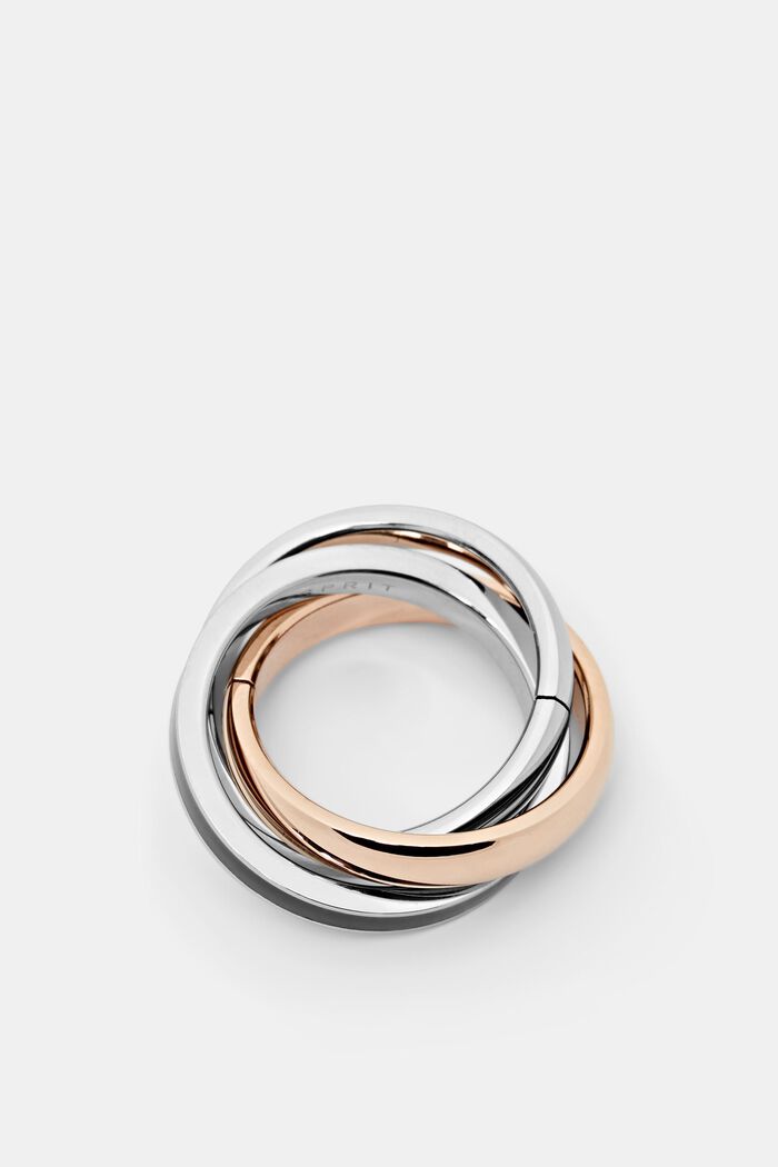 Rings steel, ROSEGOLD, detail image number 0
