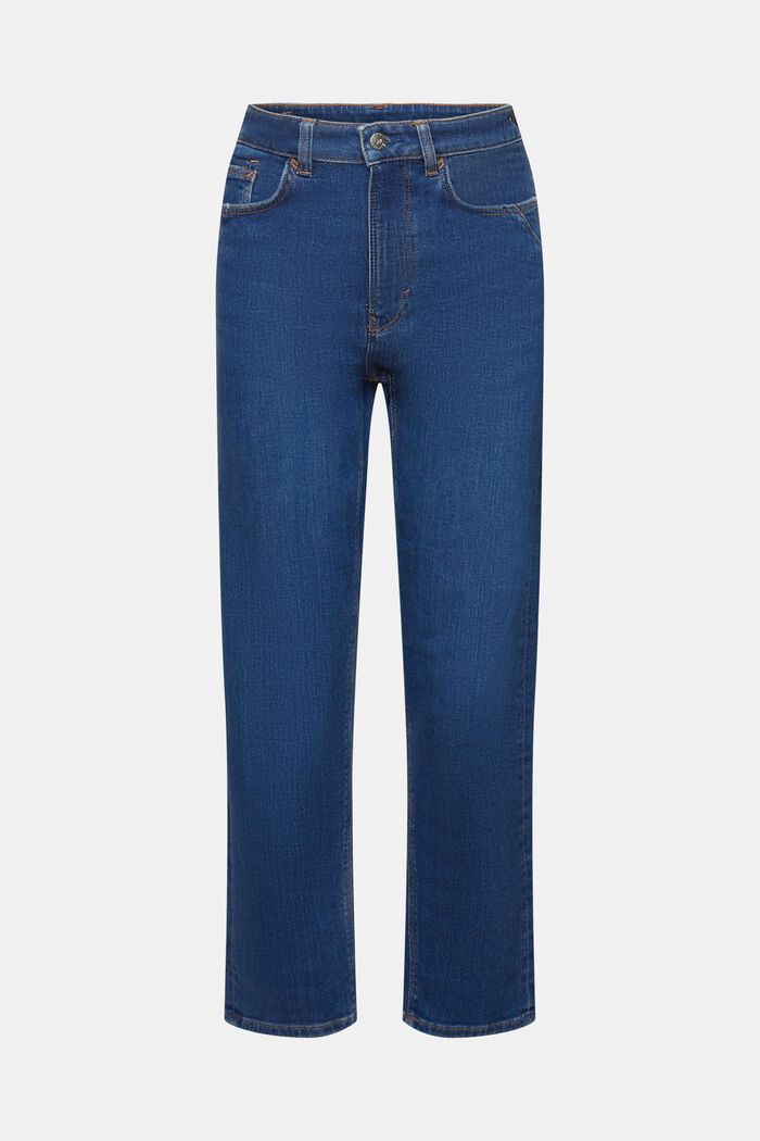 High rise dad fit jeans, BLUE MEDIUM WASHED, detail image number 6