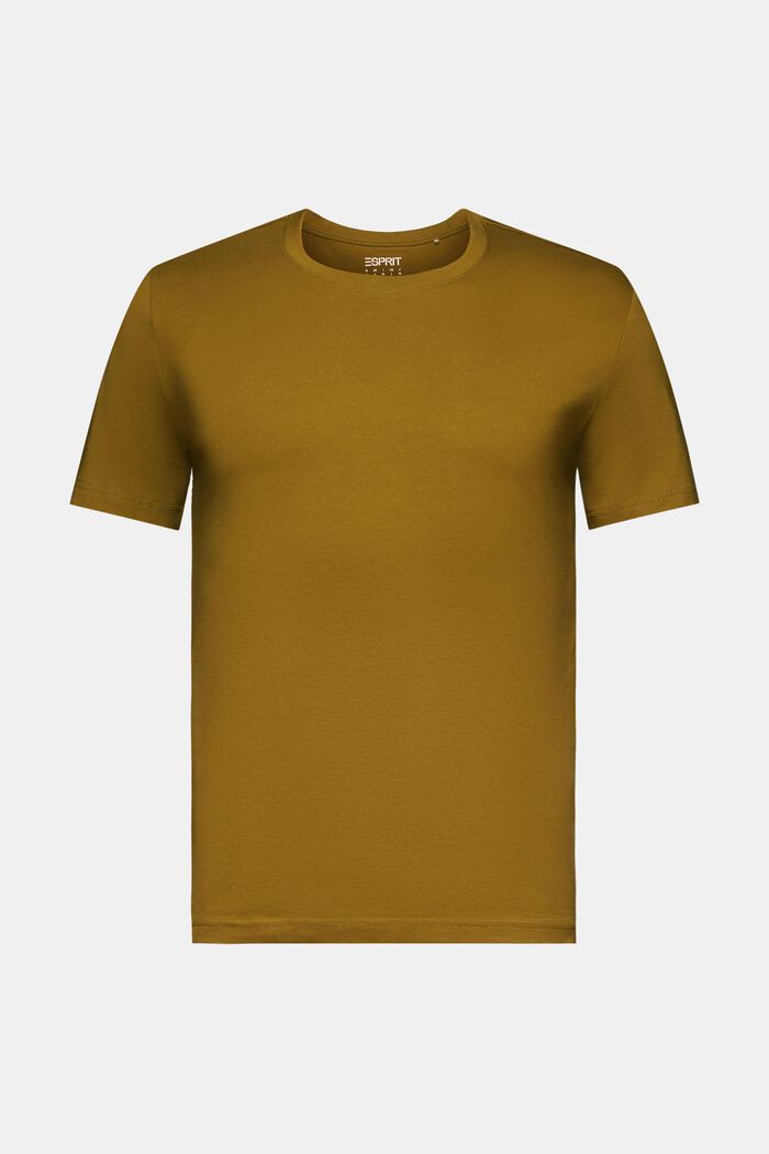 Jersey T-shirt van organic cotton, OLIVE, detail image number 6