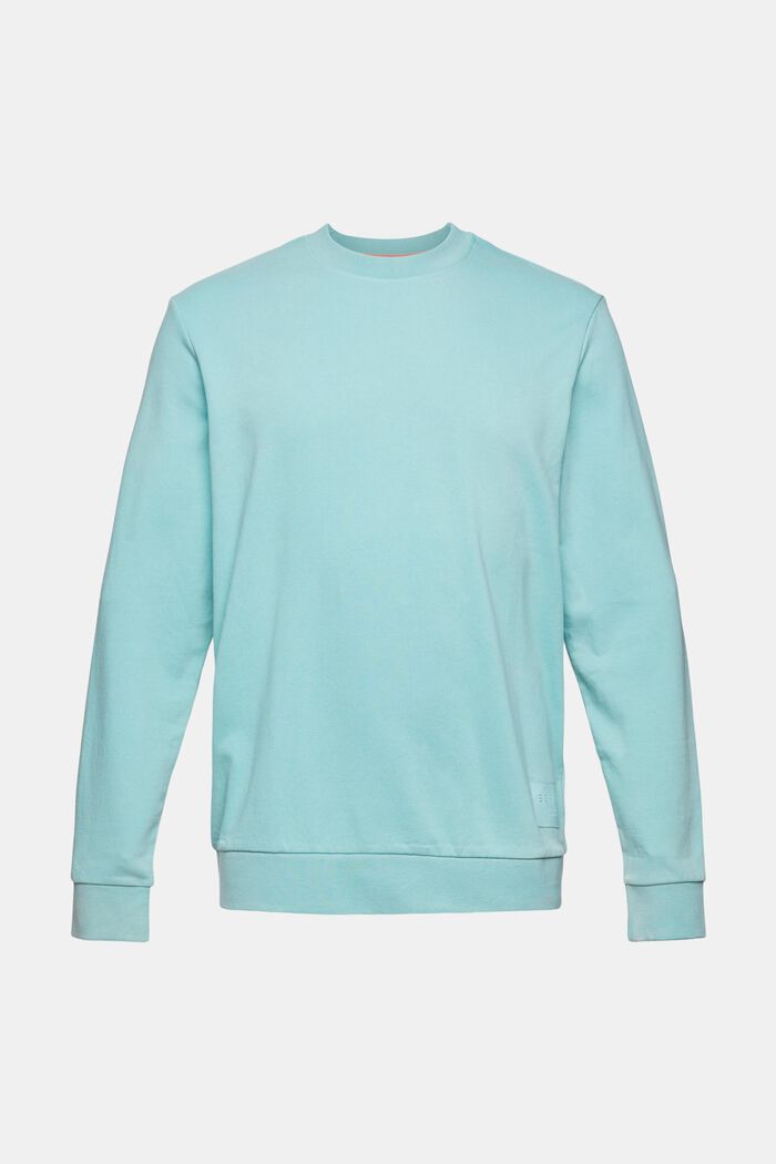 Gerecycled: sweatshirt met label