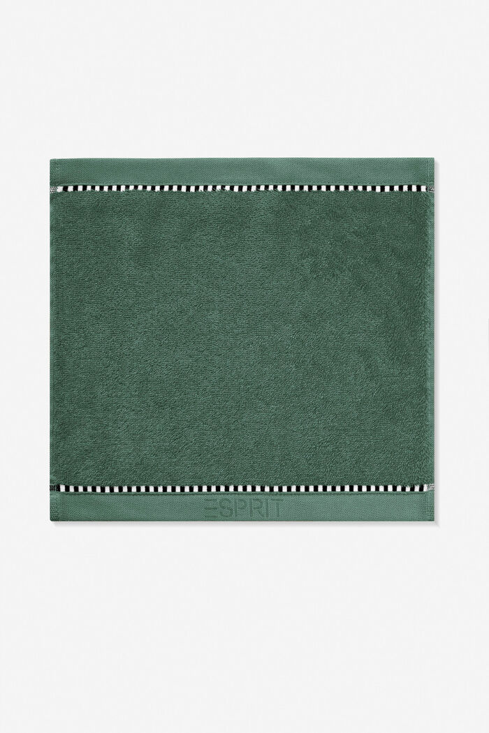 Met TENCEL™: handdoekenlijn van badstof, MOSS GREEN, detail image number 5