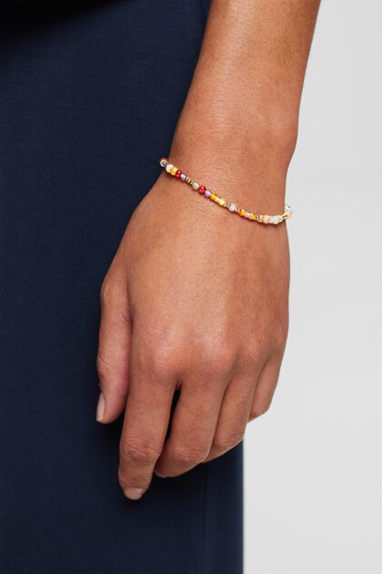 Bracelet à perles colorées