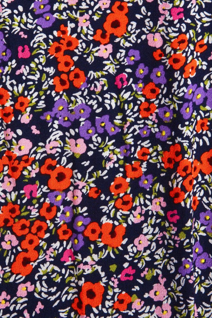 Robe longueur midi à imprimé floral all-over, NAVY, detail image number 5
