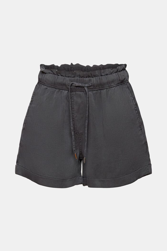 Twill pull-on short, ANTHRACITE, detail image number 6