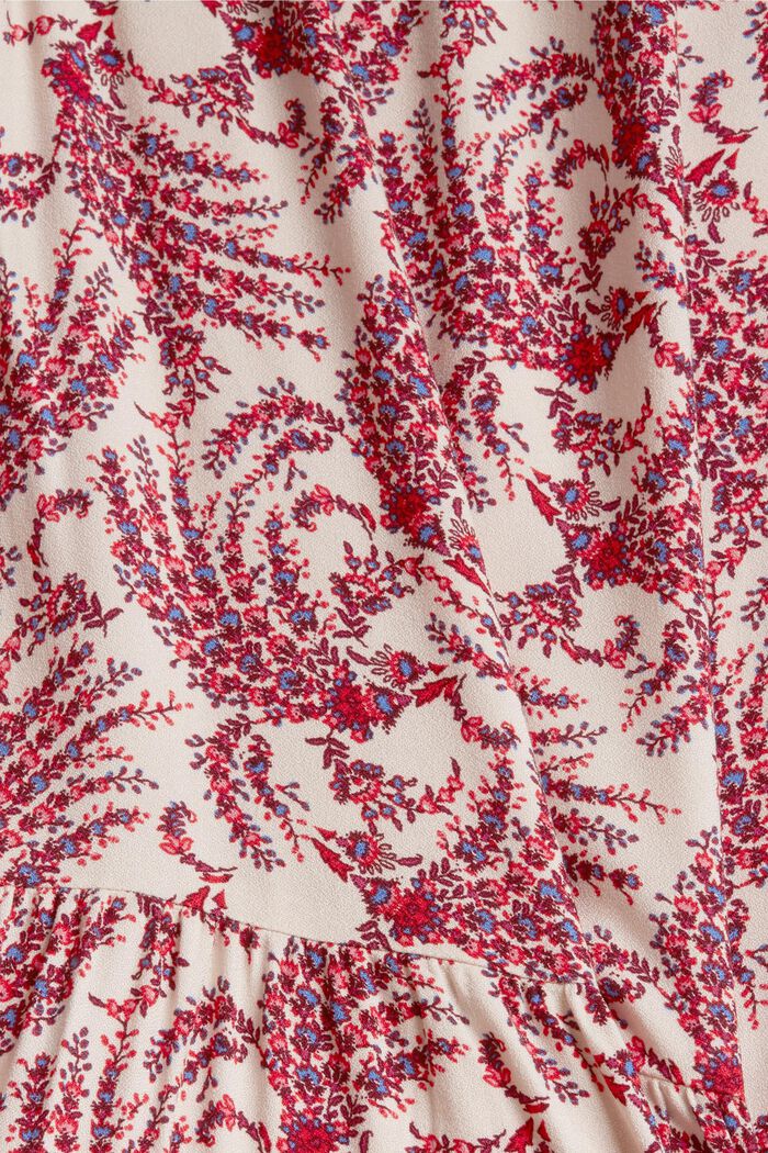 Midi-jurk met print, LENZING™ ECOVERO™, OFF WHITE, detail image number 4