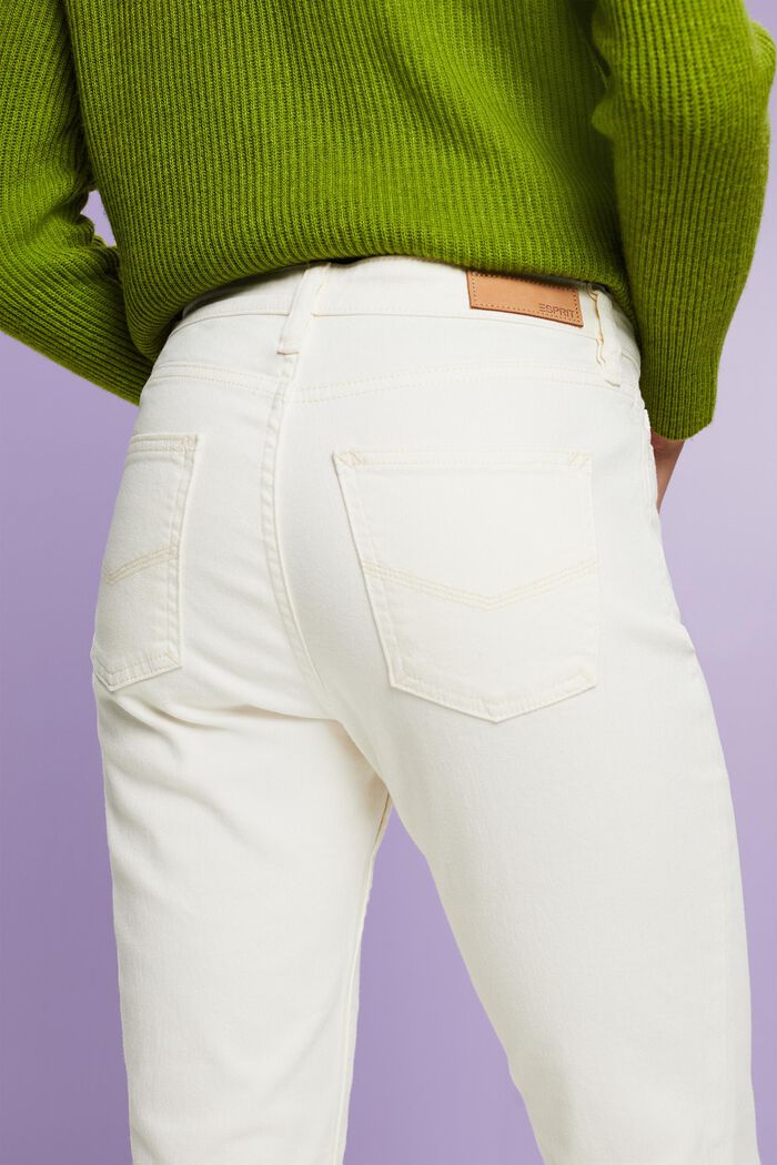 High-rise spijkerbroek Bootcut, OFF WHITE, detail image number 3