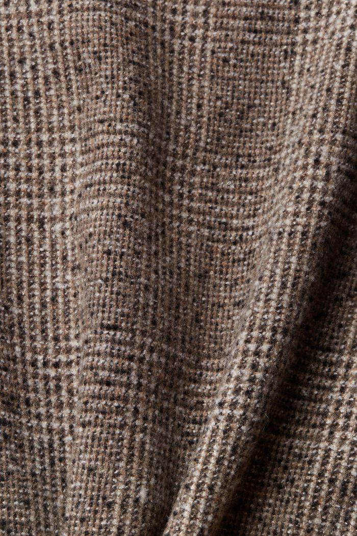 Mini-jupe à carreaux, BROWN, detail image number 6