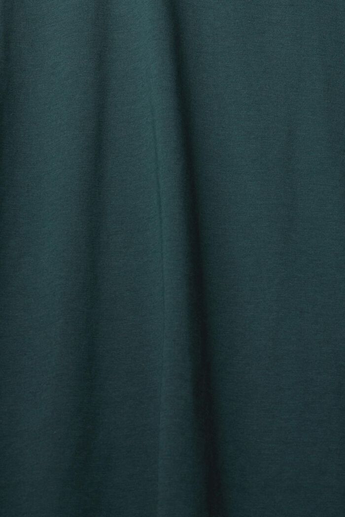 Jersey T-shirt, 100% katoen, TEAL BLUE, detail image number 1