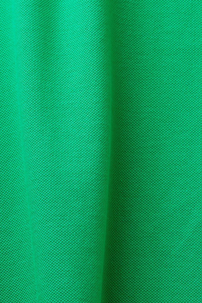 Poloshirt van katoen-piqué, GREEN, detail image number 4