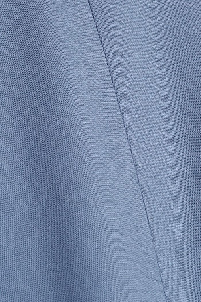 SOFT PUNTO mix + match jersey blazer, GREY BLUE, detail image number 1