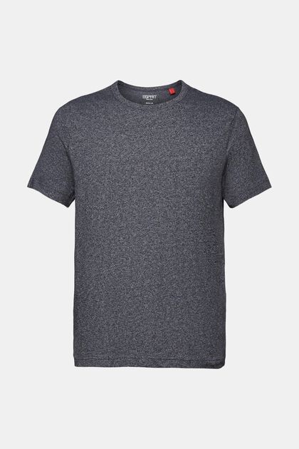 Jersey T-shirt met ronde hals, katoenmix
