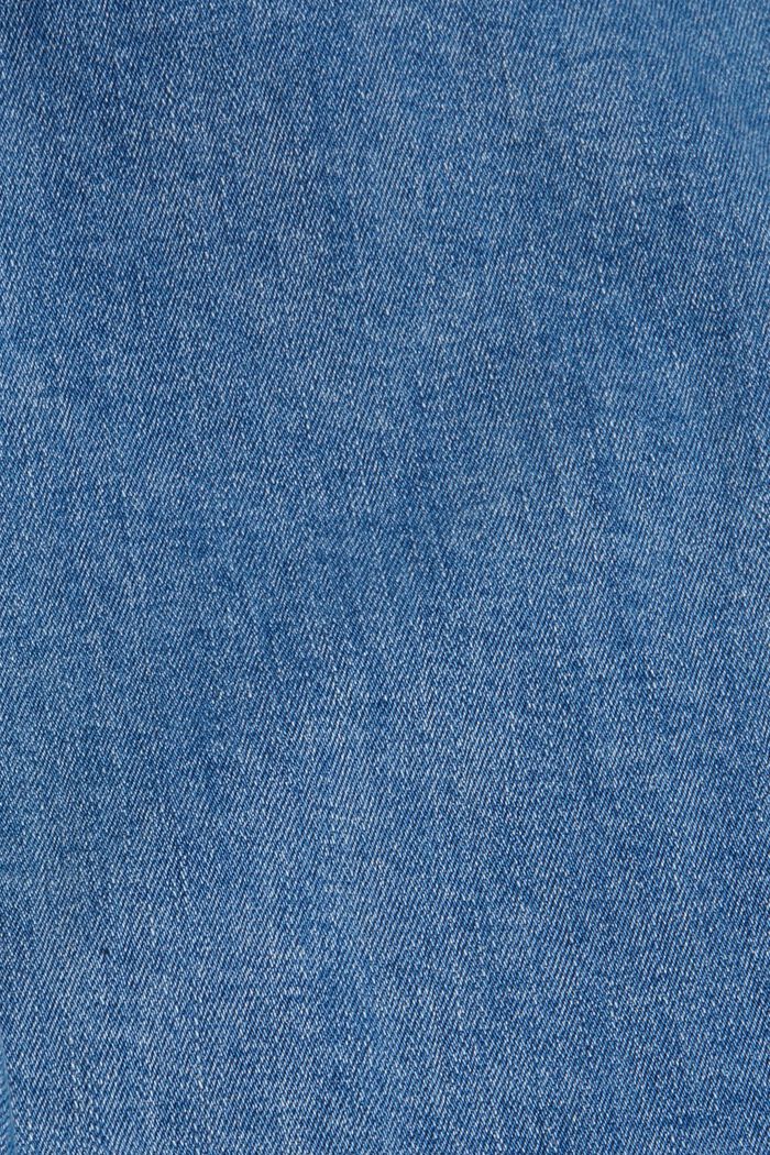 Jean stretch à détail zippé, BLUE MEDIUM WASHED, detail image number 4
