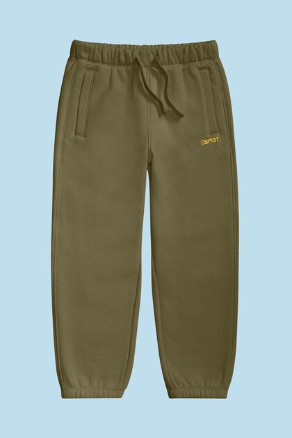 Pantalon de jogging en coton mélangé orné du logo