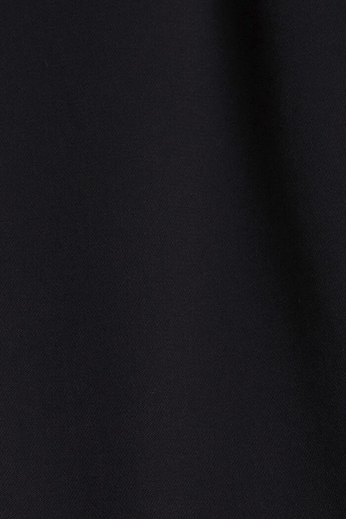 Chino à taille haute et ceinture, BLACK, detail image number 1