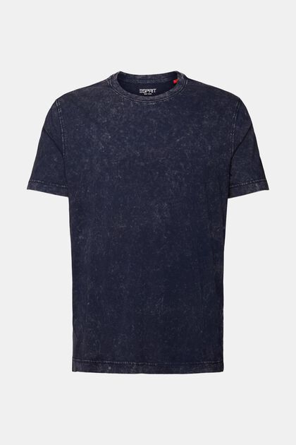 Stone-washed T-shirt, 100% katoen