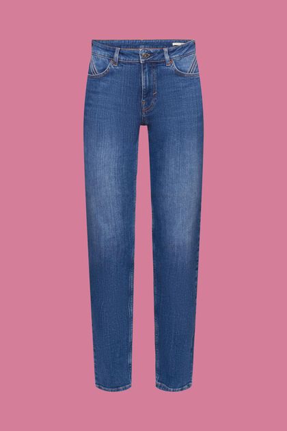 Slim fit-jeans met middelhoge taille