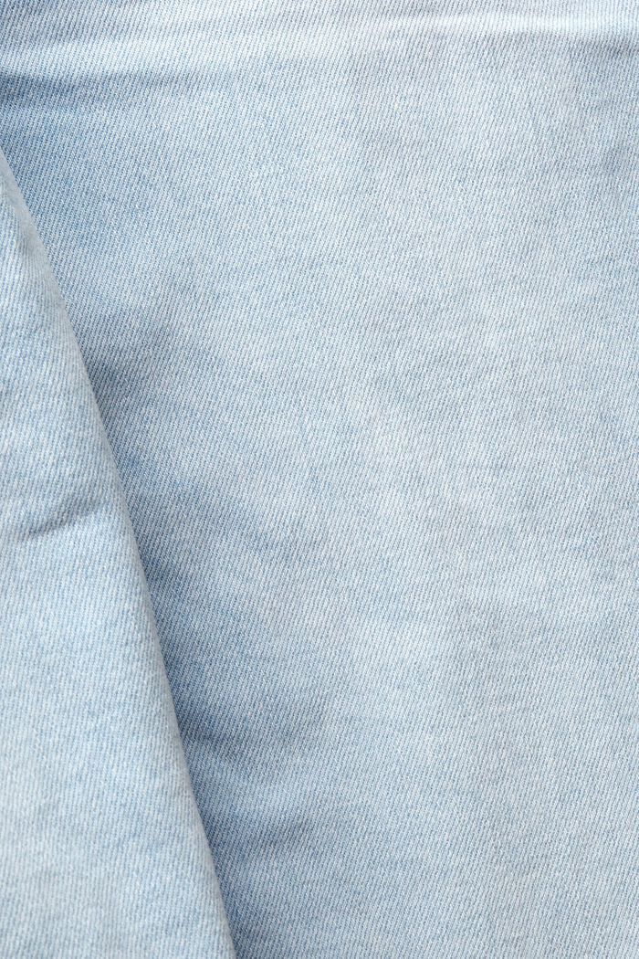 Jean stretch en coton biologique, BLUE BLEACHED, detail image number 1