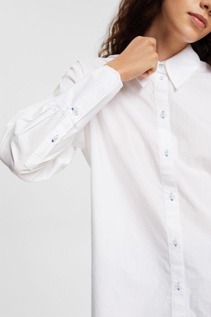 T-shirt d´aspect chemisier, WHITE, detail image number 2