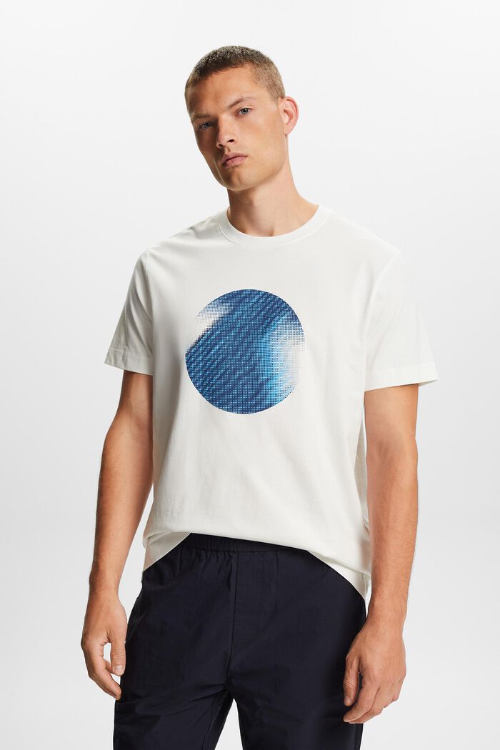 T-shirt à imprimé sur le devant, 100 % coton, ICE, detail image number 0