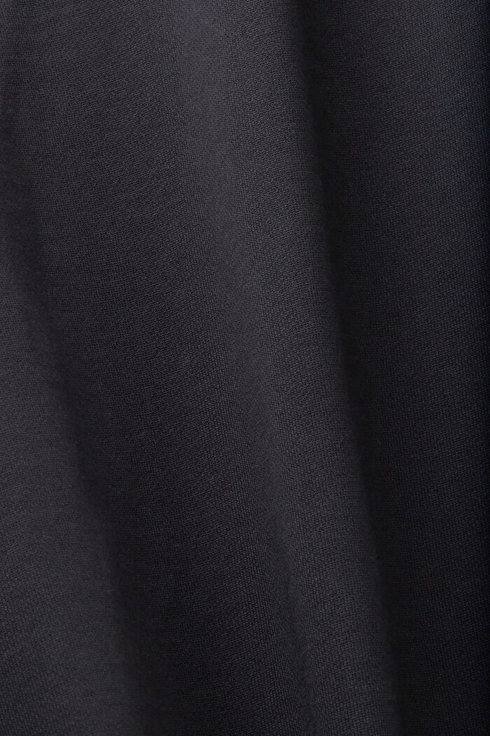 Sweat-shirt en coton de coupe Relaxed Fit, BLACK, detail image number 5