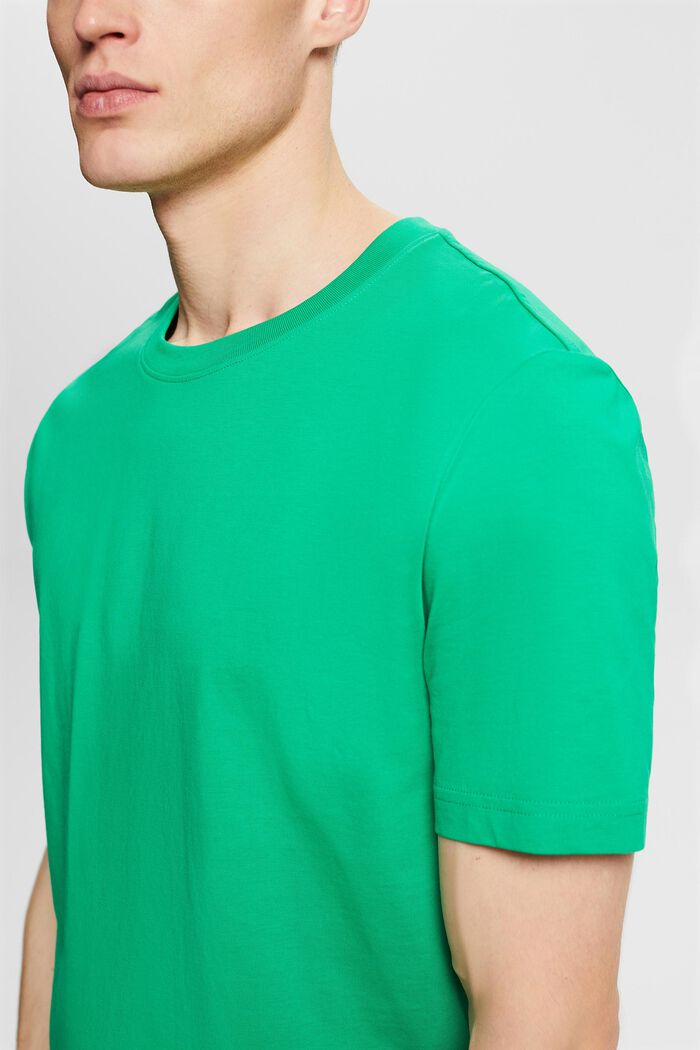T-shirt en jersey de coton biologique, GREEN, detail image number 3