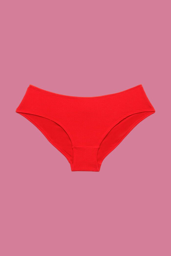 Bas de bikini taille basse, RED, detail image number 4