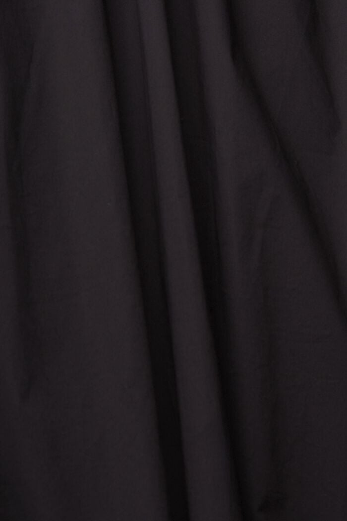 Jurk met brede strikceintuur, BLACK, detail image number 4