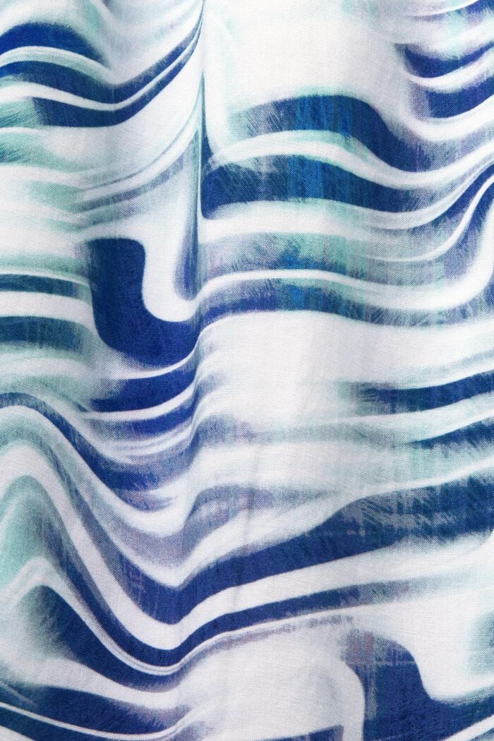 Robe de plage maxi longueur à imprimé, WHITE, detail image number 5