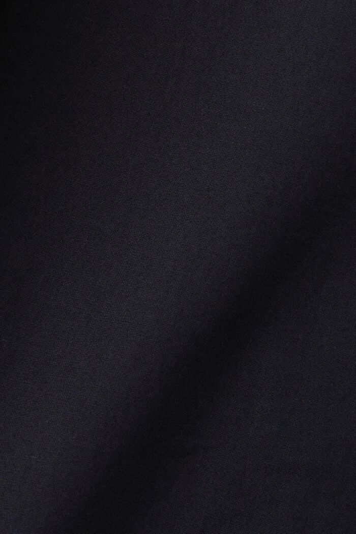 Slim fit katoenen overhemd, BLACK, detail image number 4