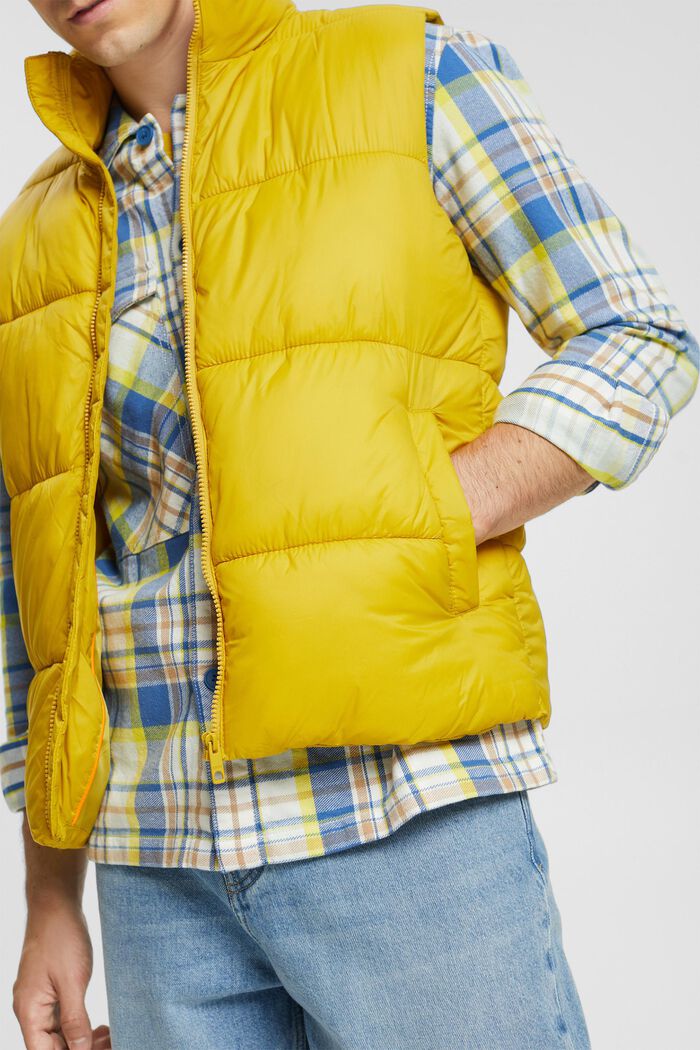 Bodywarmer, DUSTY YELLOW, detail image number 0