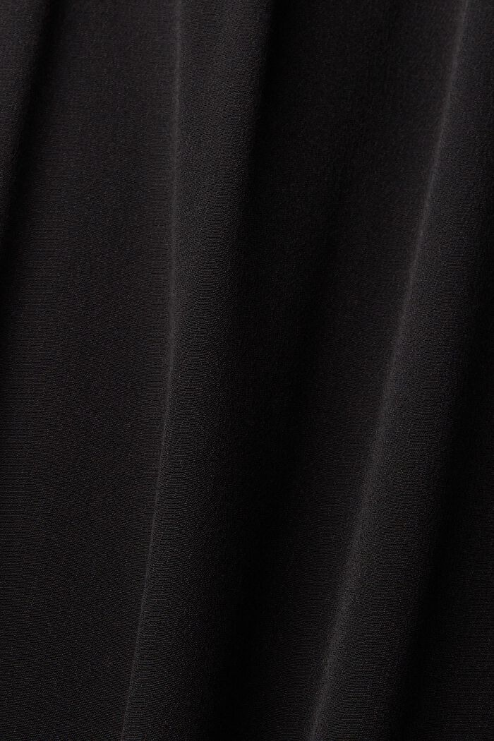 Robe à col droit, BLACK, detail image number 5