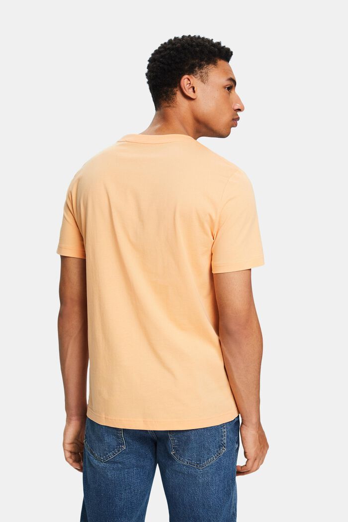 T-shirt en jersey à col ras-du-cou, PASTEL ORANGE, detail image number 2