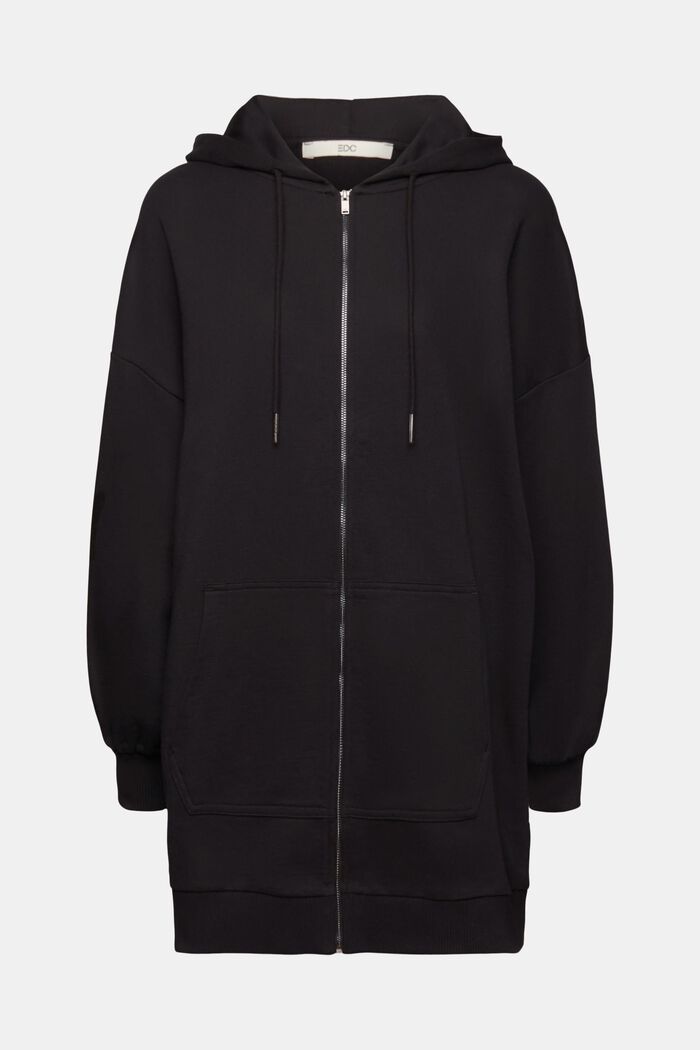 Oversized hoodie, BLACK, detail image number 2