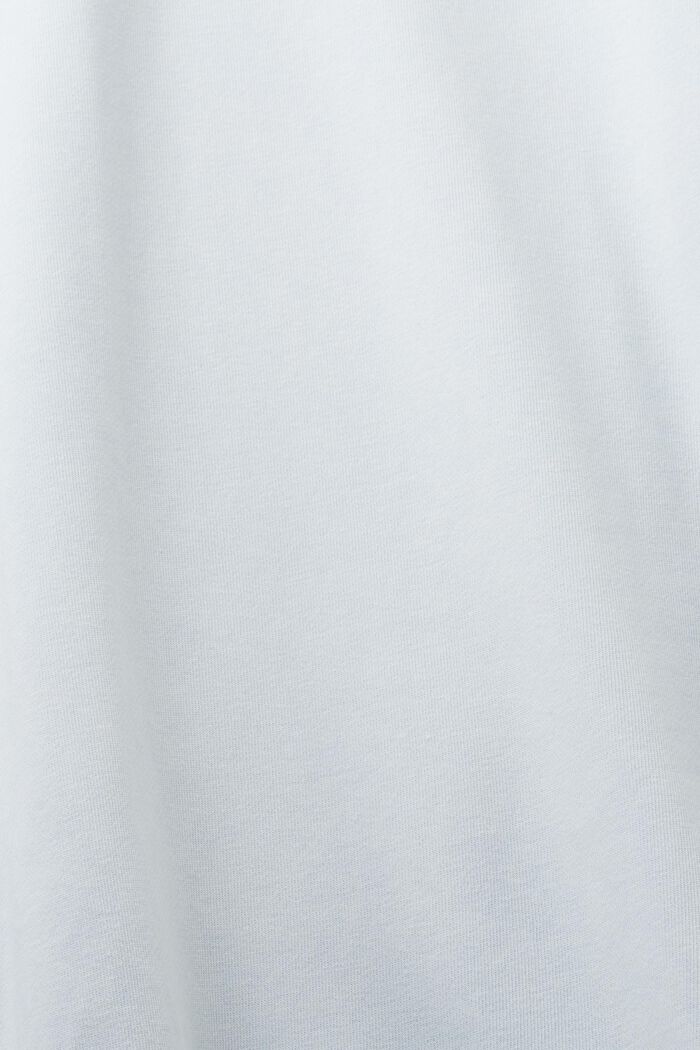 Sweat-shirt à col rond avec logo imprimé, PASTEL BLUE, detail image number 6