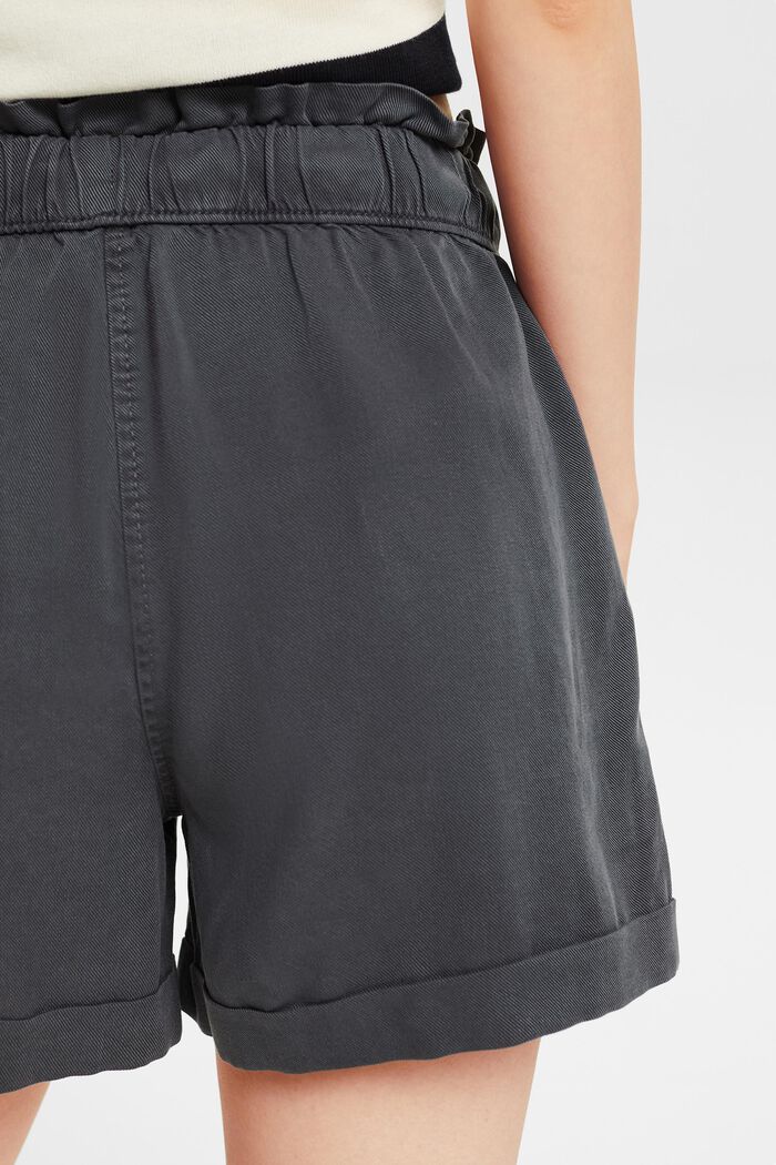 Twill pull-on short, ANTHRACITE, detail image number 3