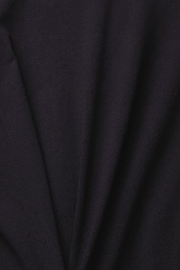 Jersey nachthemd, BLACK, detail image number 4