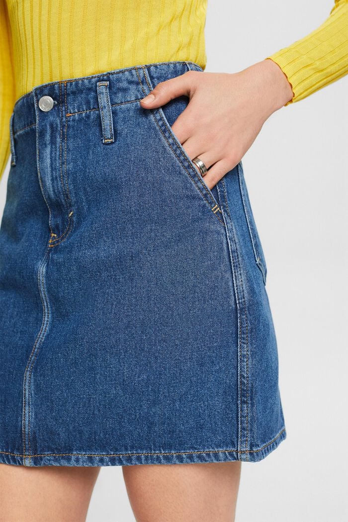 Mini-jupe en jean, BLUE MEDIUM WASHED, detail image number 2