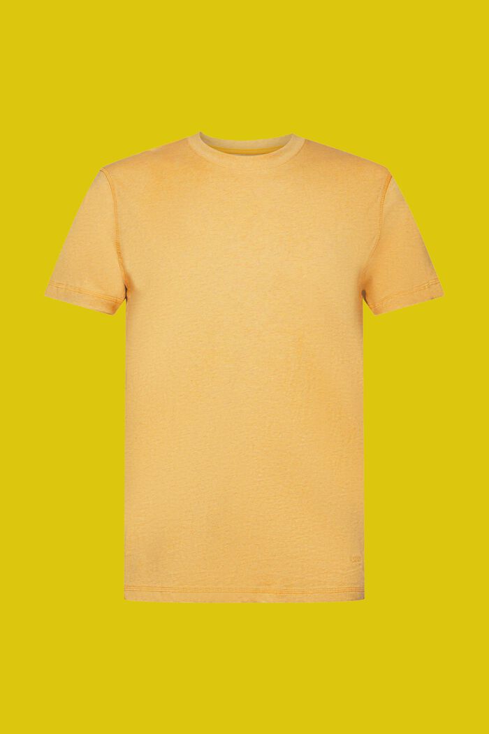 T-shirt en jersey de coton, SUNFLOWER YELLOW, detail image number 6