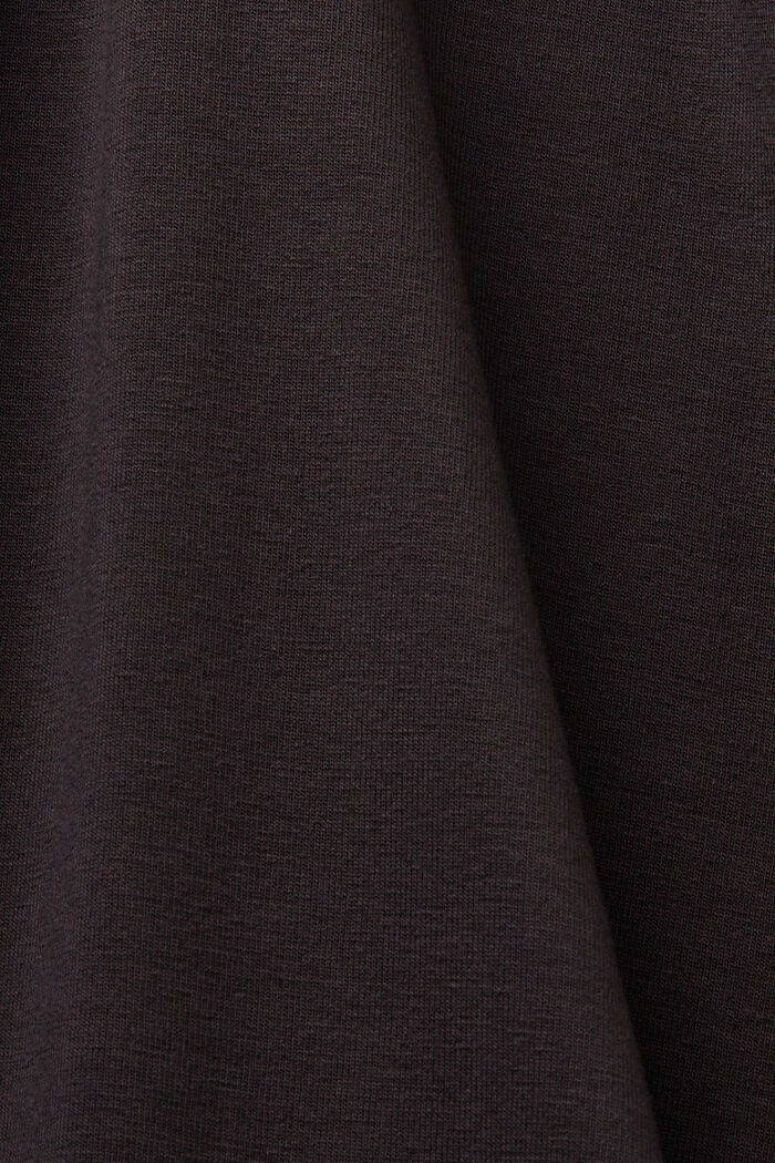 Gerecycled: jersey midirok, ANTHRACITE, detail image number 6