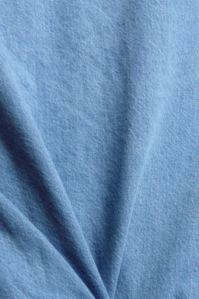 Blouse en jean, BLUE MEDIUM WASHED, detail image number 4