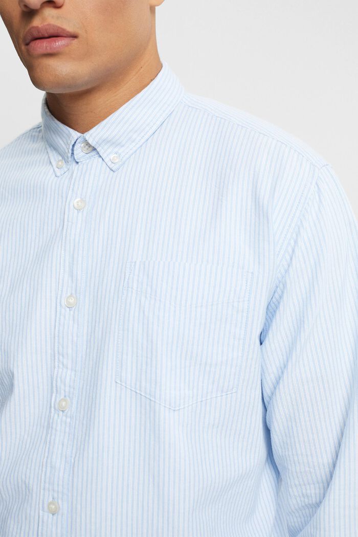 Gestreept shirt, LIGHT BLUE, detail image number 0
