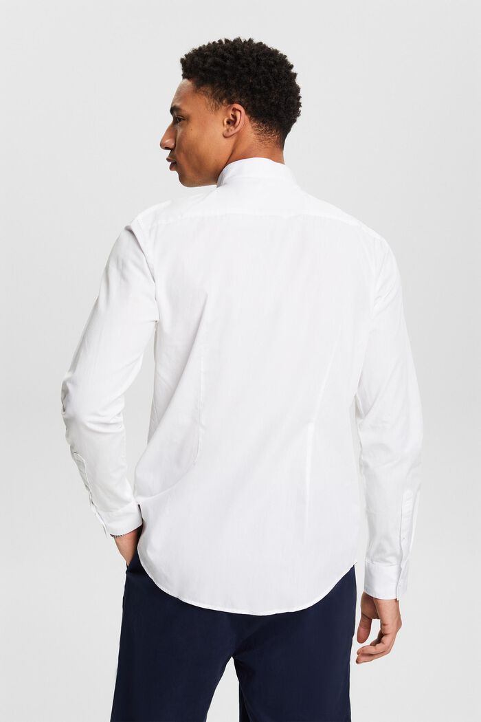 Overhemd met opstaande kraag, WHITE, detail image number 2