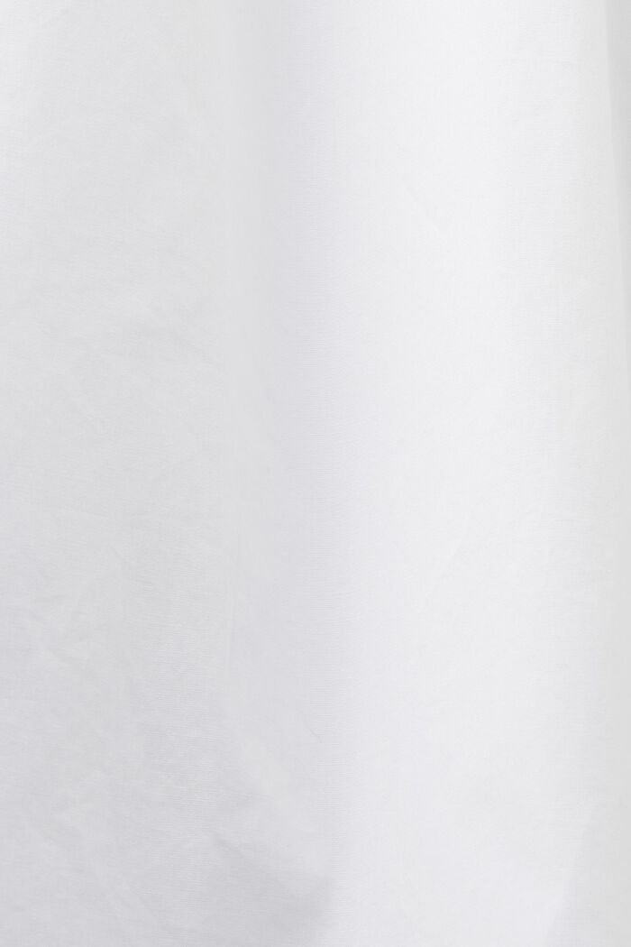 Chemisier de coupe Loose Fit, 100 % coton, WHITE, detail image number 5