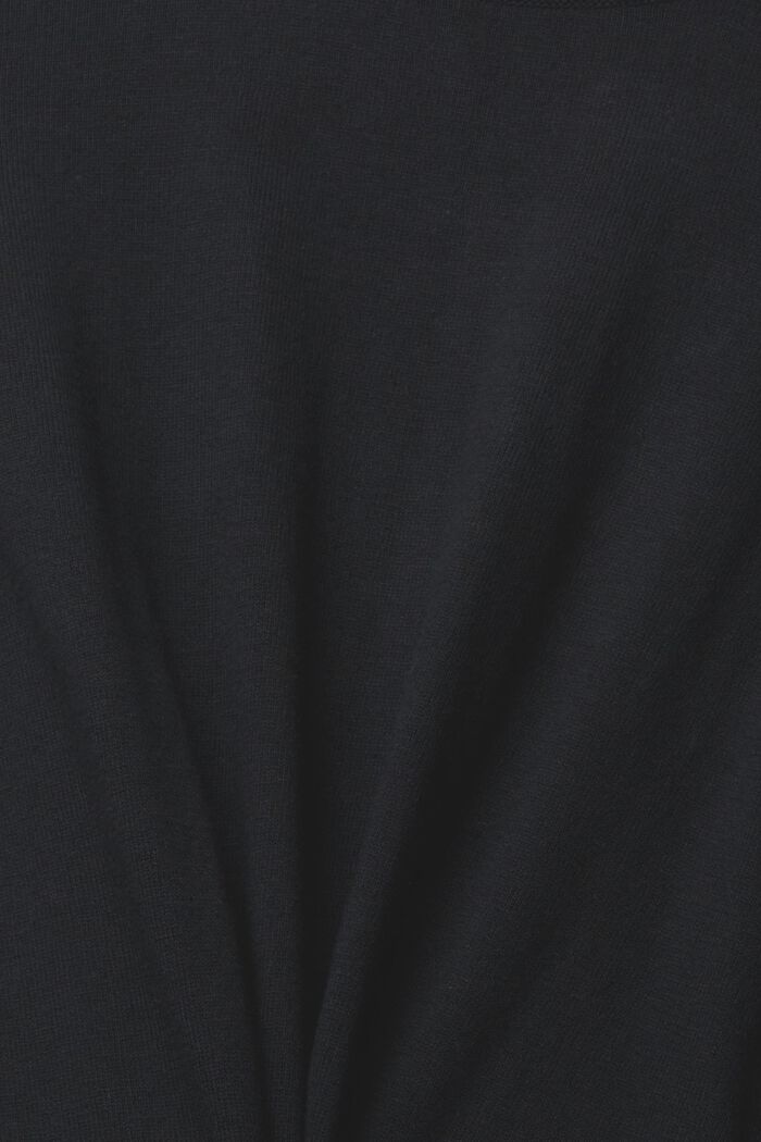 Gebreide trui, BLACK, detail image number 1