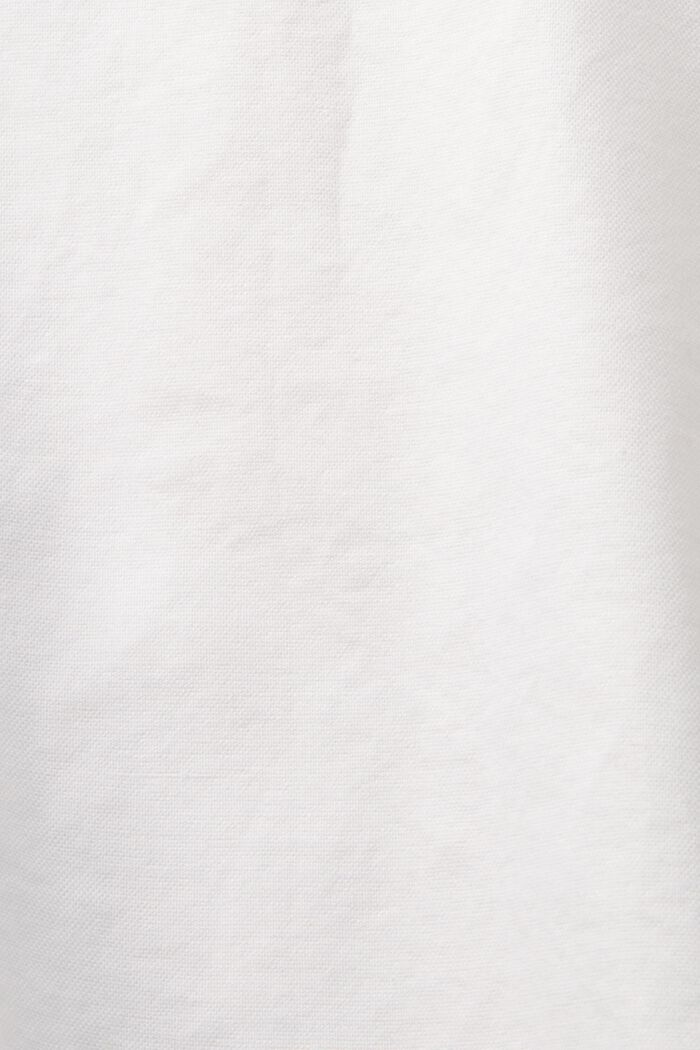 Oxford overhemdblouse, WHITE, detail image number 6