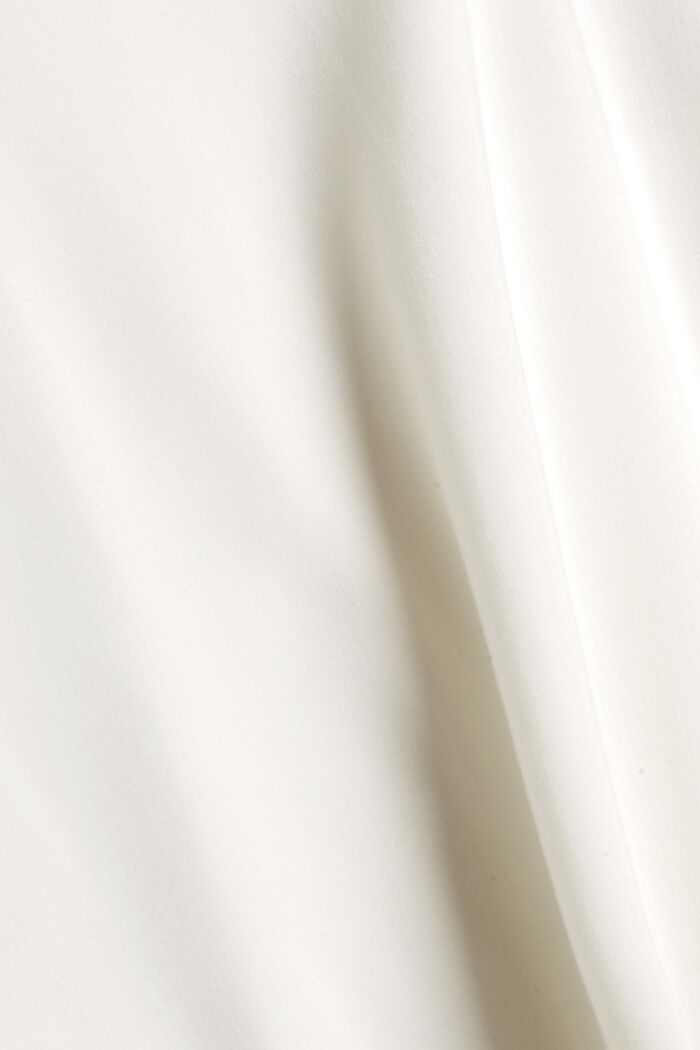 Haut façon blouse à teneur en LENZING™ ECOVERO™, OFF WHITE, detail image number 4