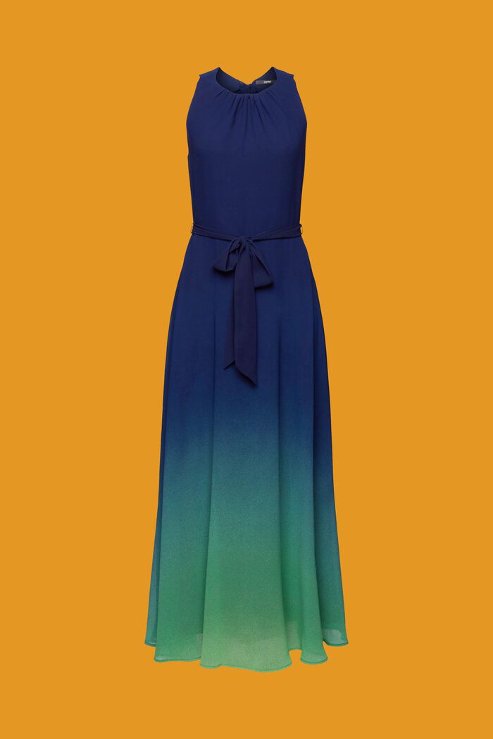 Mouwloze maxi-jurk, NAVY, detail image number 7